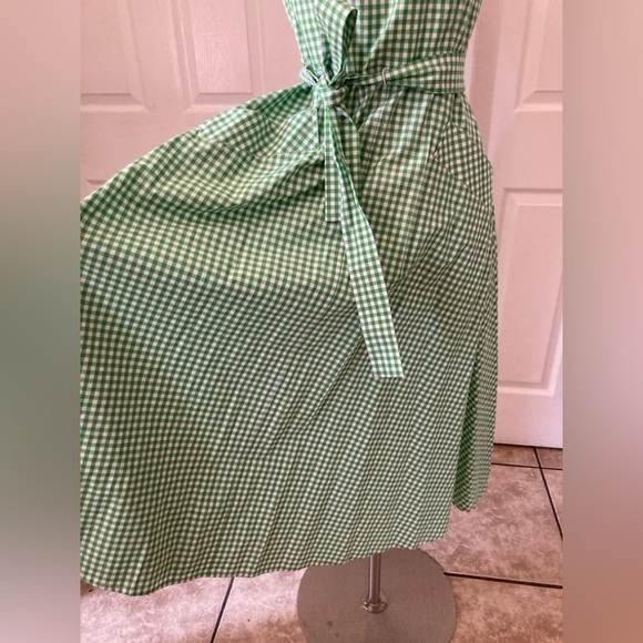TOMMY Hilfiger Cotton Gingham fit & flare dress size 4 - Picture 11 of 12